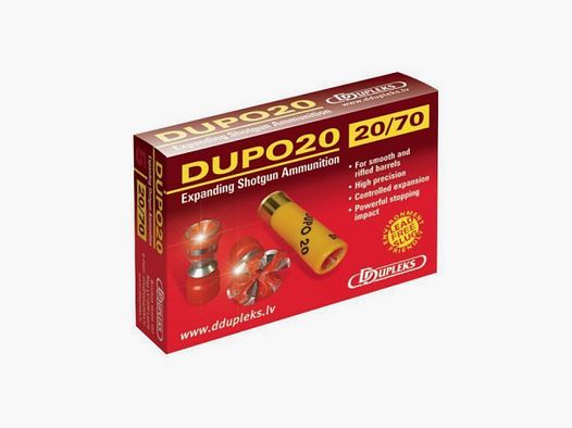 CARTOUCHE A BALLE DUPO 20 CAL 20/70 X5
