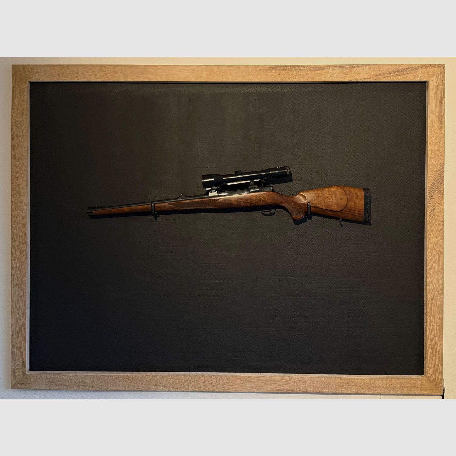 Beautiful Sauer 80 Stutzen Cal. 243 Win. with Zeiss Diavari 1.5-6x42