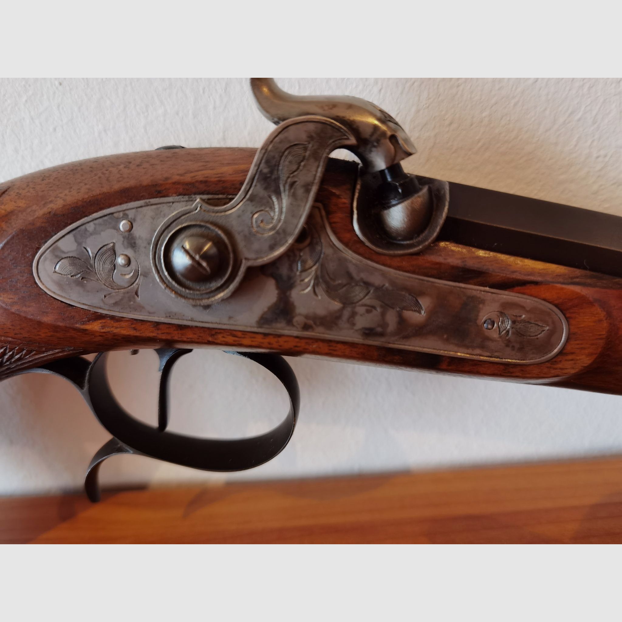 Pistola de avancarga Hege Siber Lausanne Cal. 33 Nr. 1799