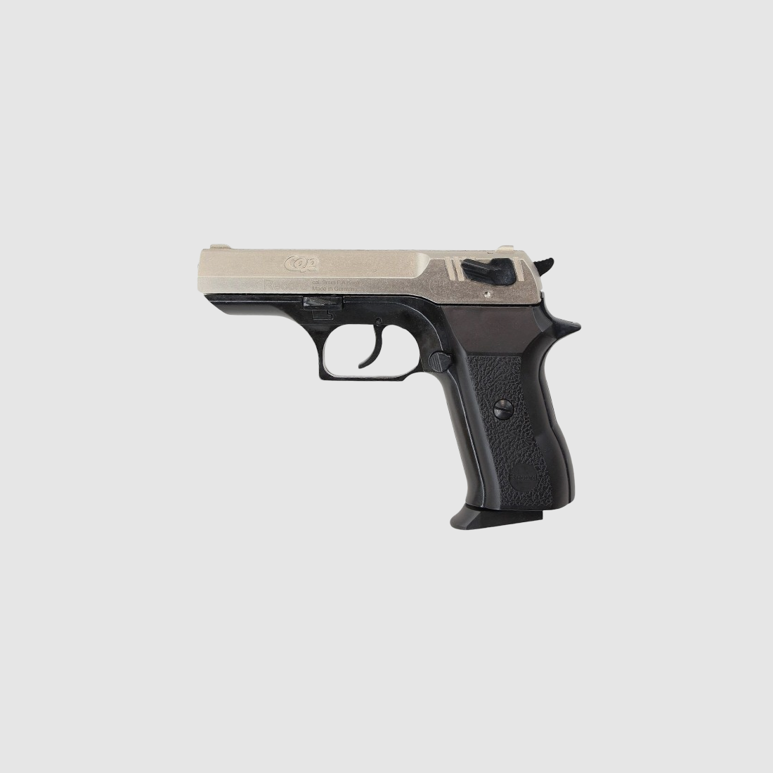 Record COP bicolor pistola de fogueo 9mm PAK