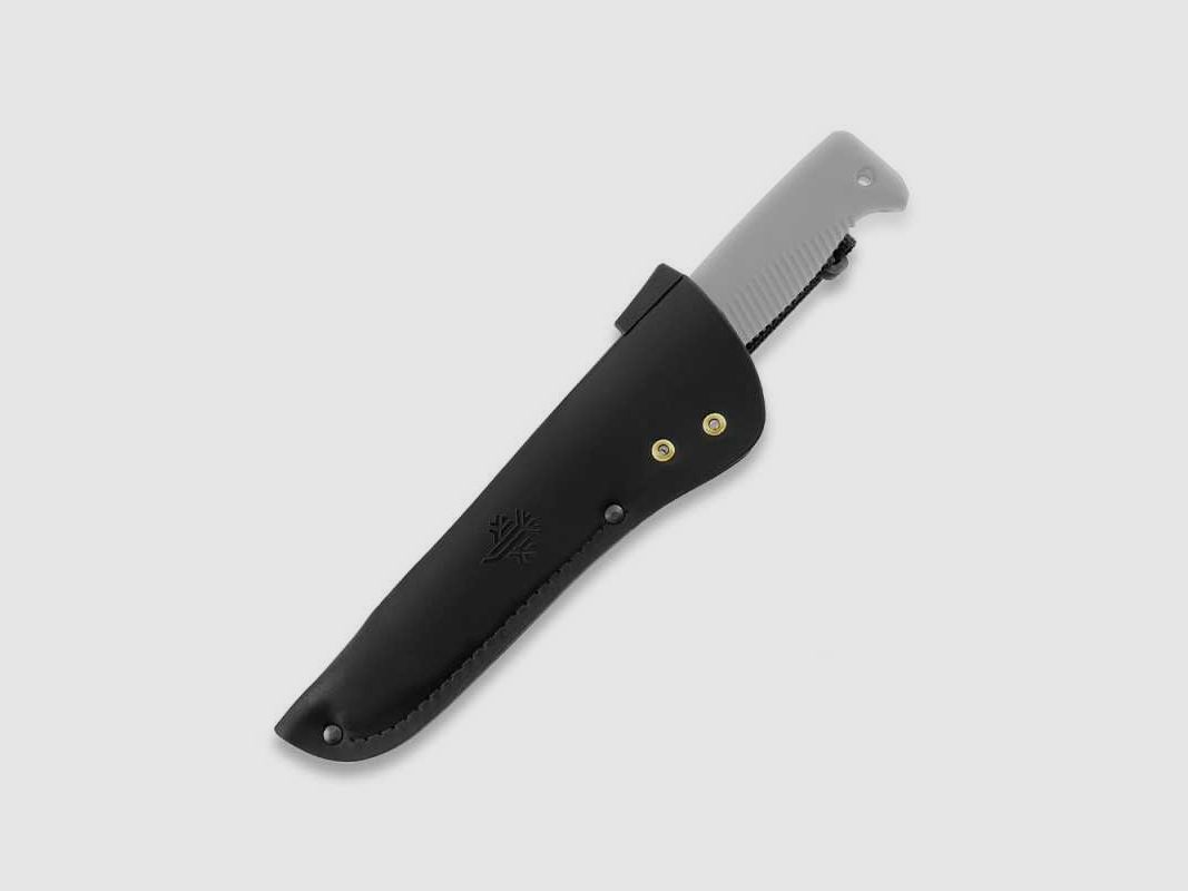 Peltonen Knives FJP032 M95 Leder Scheide schwarz, Linkshänder