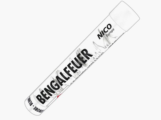 Nico Pyro Bengalfeuer Weiß - blinkend