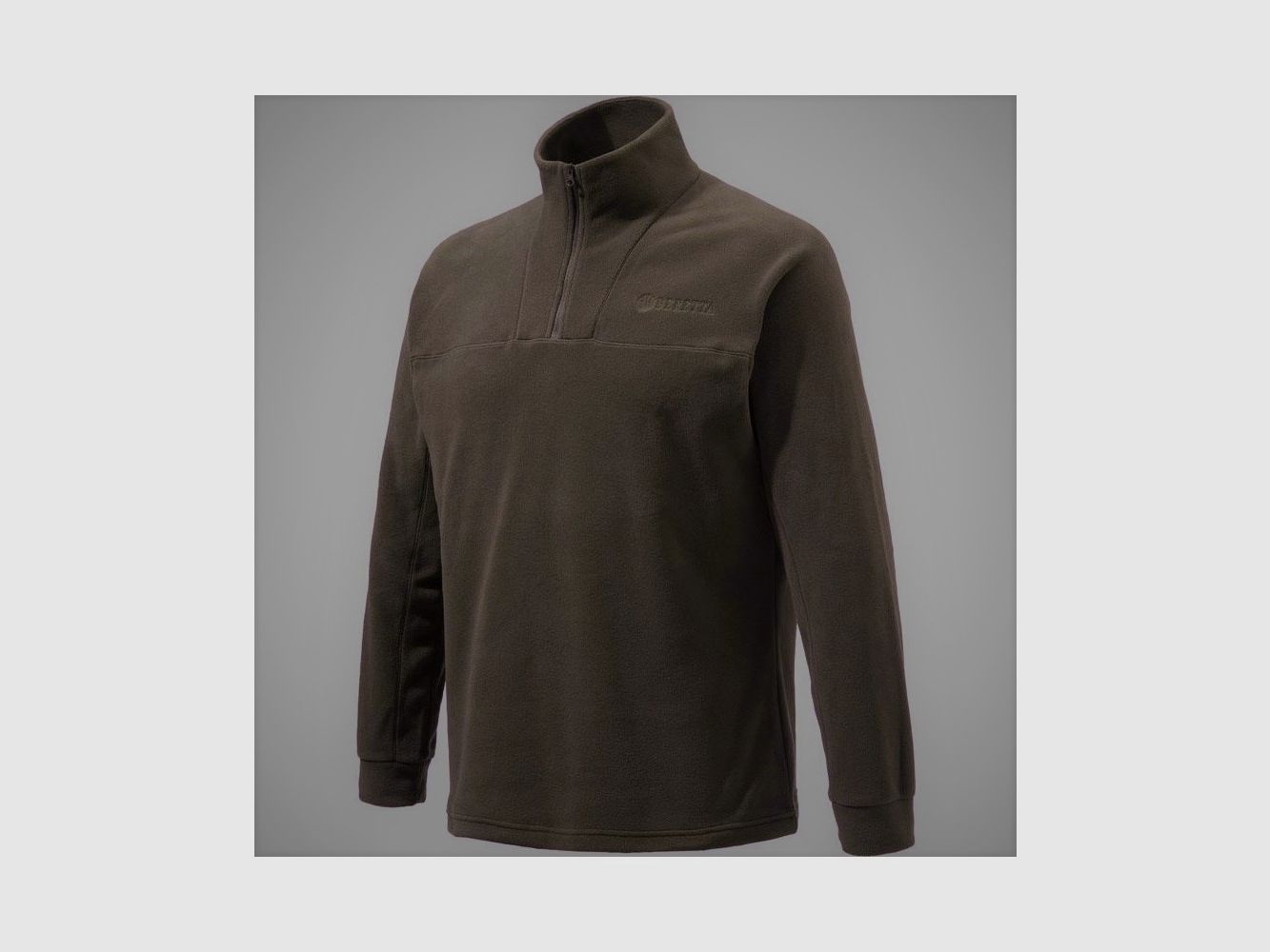 Pile Half Zip Fleece Beretta Brązowy, zdjęcie 1 z 2