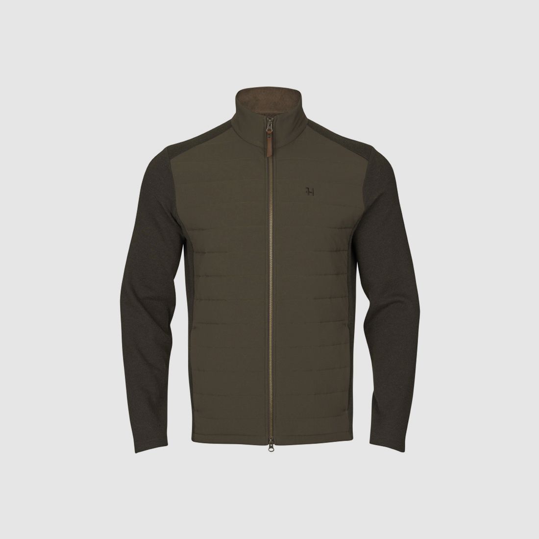 Härkila Sandhem Pro Insulated cardigan willow green Fleecejacken Herren