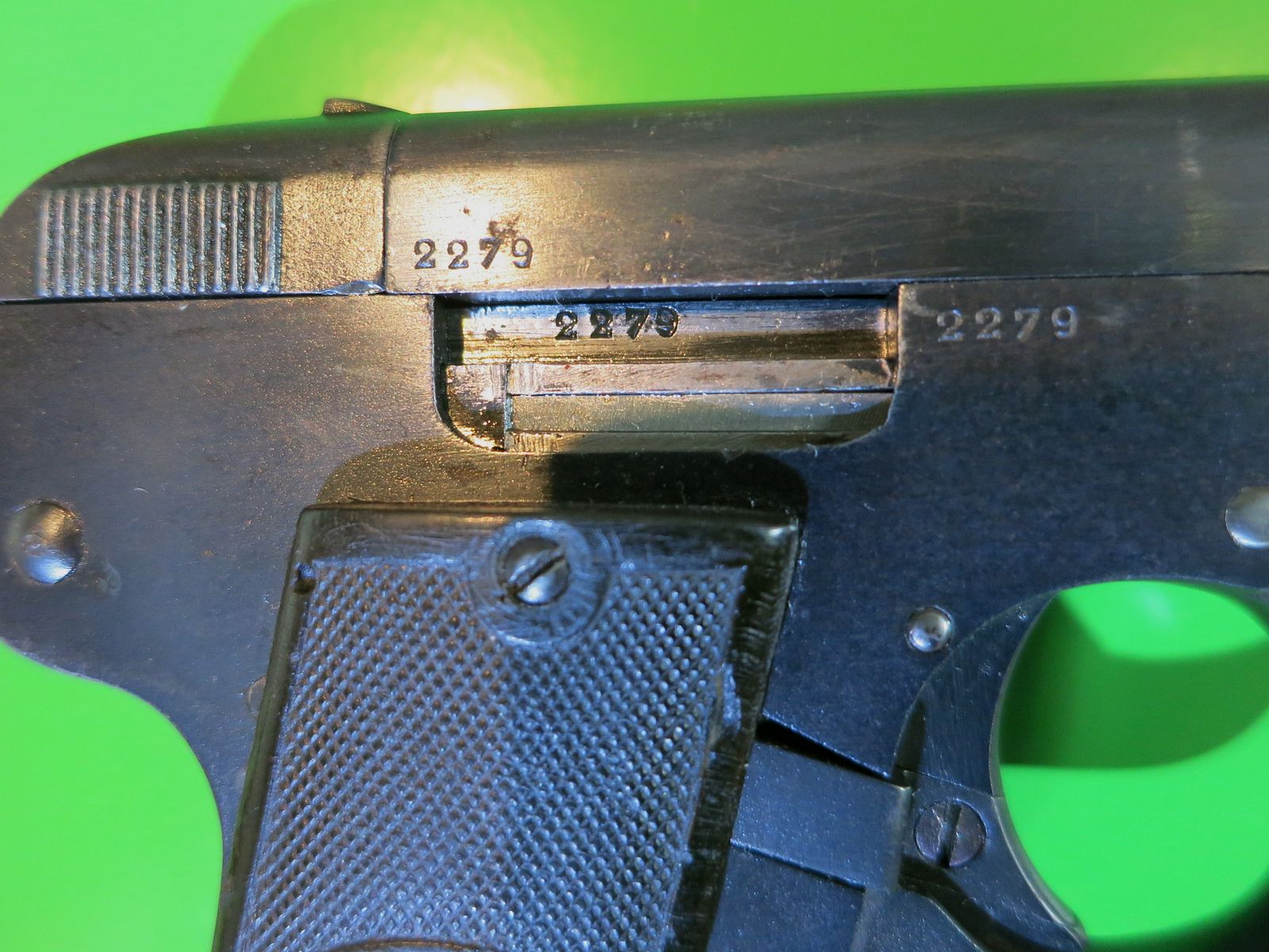 Robar & de Kerckhove, BREVETTE MELIOR M1909, 6,35 BROWNING       #27-