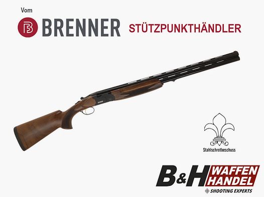 Brenner BF18 Black LL71cm doble escopeta de cañones cruzados