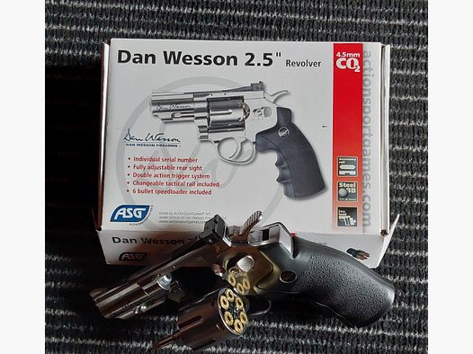 ASG   Dan Wesson 2,5 Zoll  Co2 Revolver 