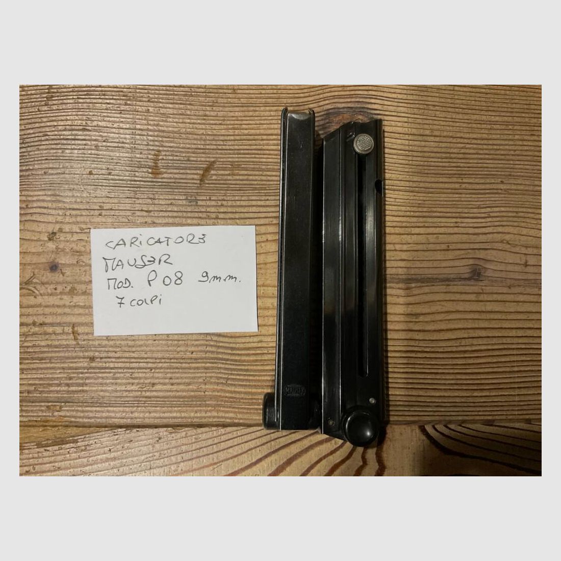 Mauser mod. P08 Magazine