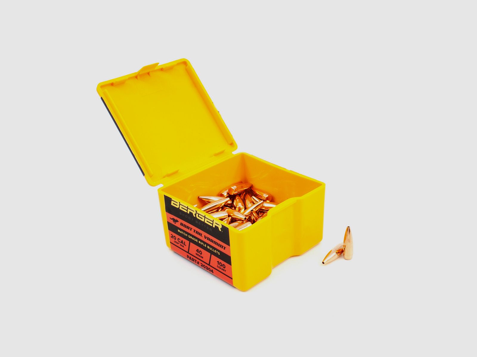 Proiettile Berger .20 BT Varmint 40GR 100 Pezzi