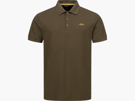 Polo Shirt Solid 25 pour homme Marron Foncé XL