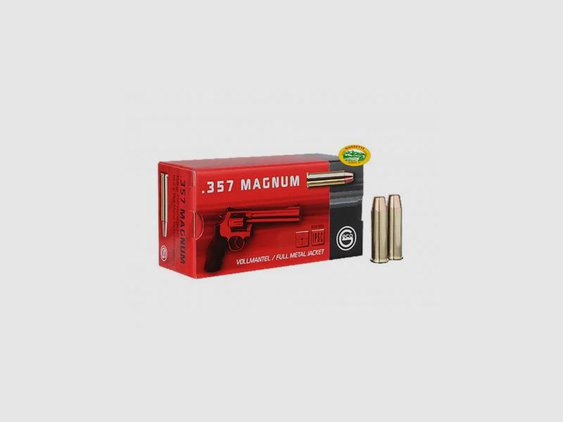 GECO Munition .357 Mag. 158 GR FMJ/FP