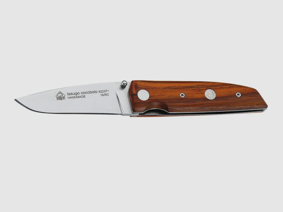PUMA IP tasugo cocobolo, Einhandmesser