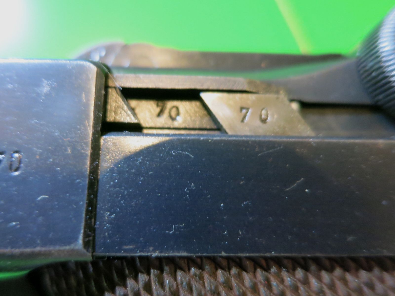 Mauser, Pistole 08, P08, 9 mm Luger, nummerngleich, WaA Wehrmacht     #74-