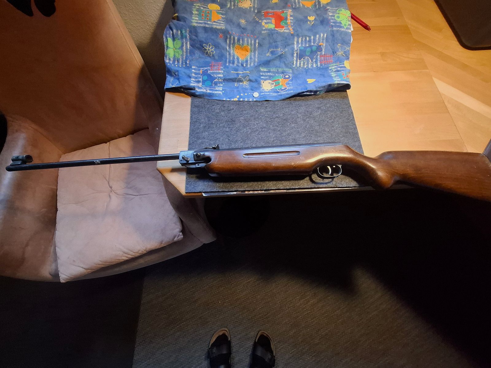 Weihrauch carabina ad aria HW 35 senza mirino e senza silenziatore