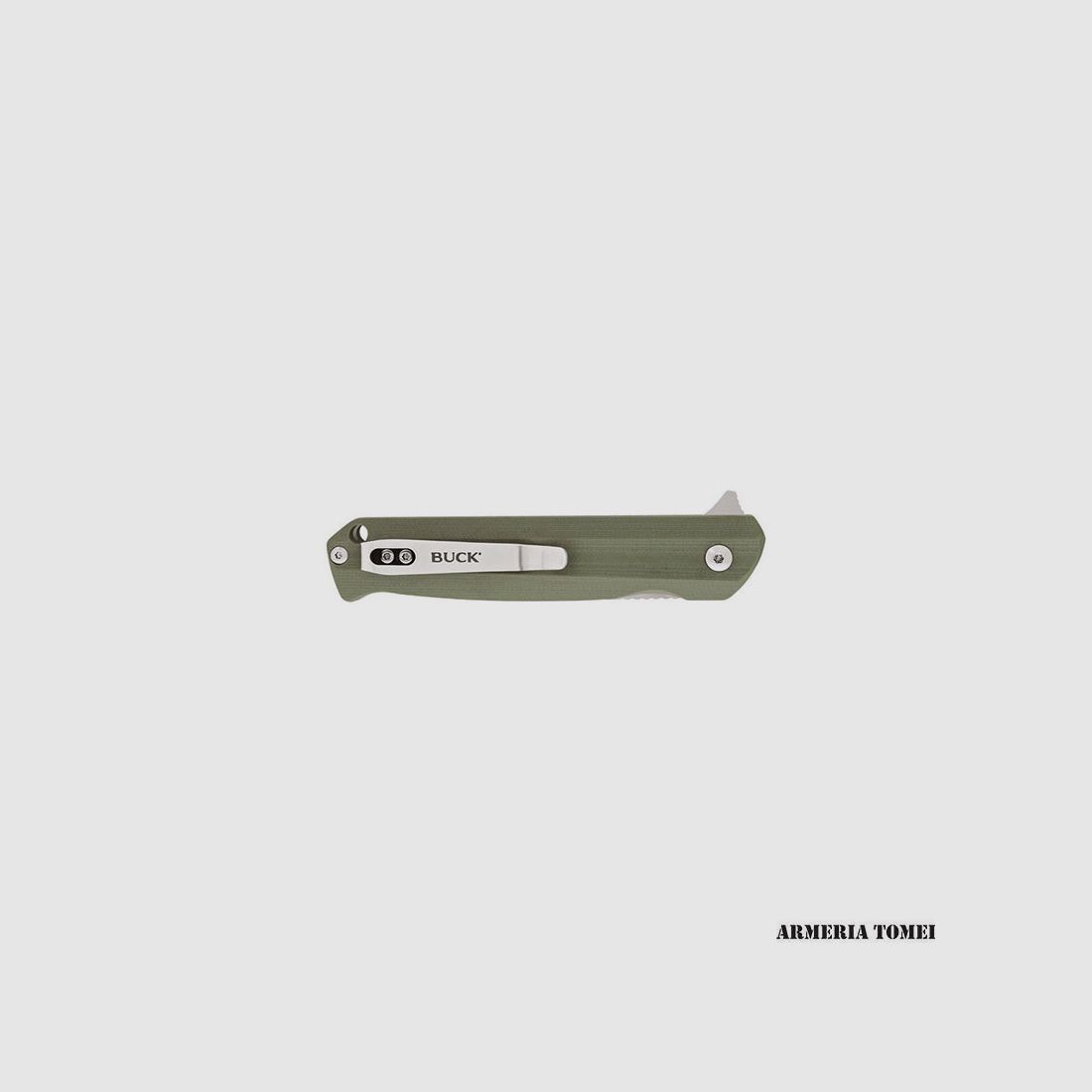 Mes – Buck Knives – Langford Green G-10 251GRS, afbeelding 2 van 2