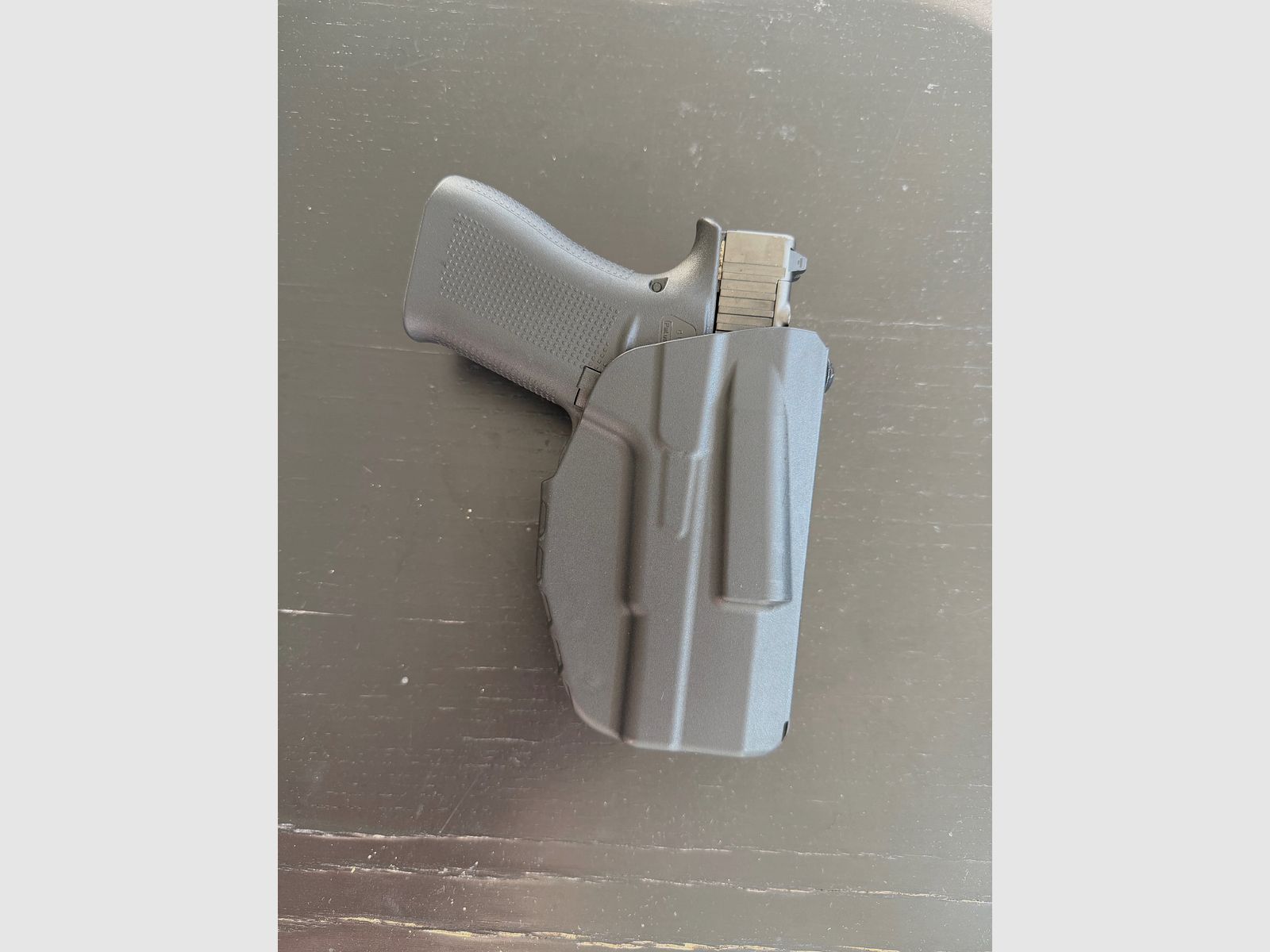 Glock 43X MOS Pistole– Kal. 9 mm Luger – inkl. Safariland 7371 (7TS ALS) Paddleholster