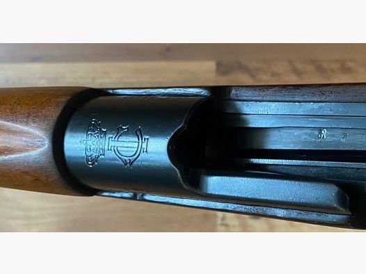 Liquidazione della mia collezione: DWM Mauser Vergueiro Mod. Portugal 1904 -39, calibro 8x57JS, caricatore singolo, completo di calcio militare intatto, stemma reale di Carlos I perfettamente conservato, incluso baionetta