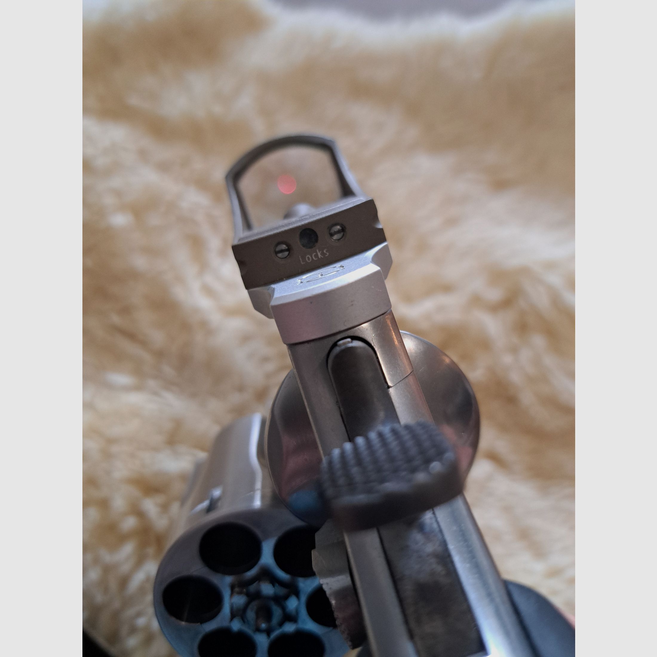 Revolver S&W Smith & Wesson 629-4  .44 Magnum 6,5" mit Docter Optics gebraucht , Bild 8 von 15