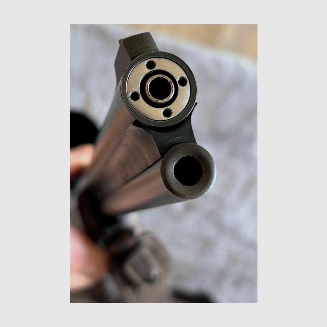 Bockbüchsflinte mit Einstecklauf