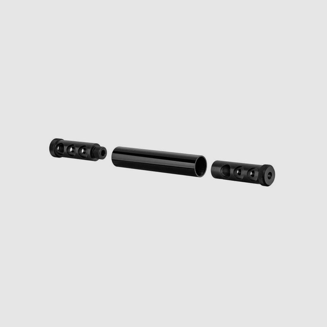 Glossy black suppressor - 22LR – 1/2’’x20 - Suppressor No. 1, image 2 of 3