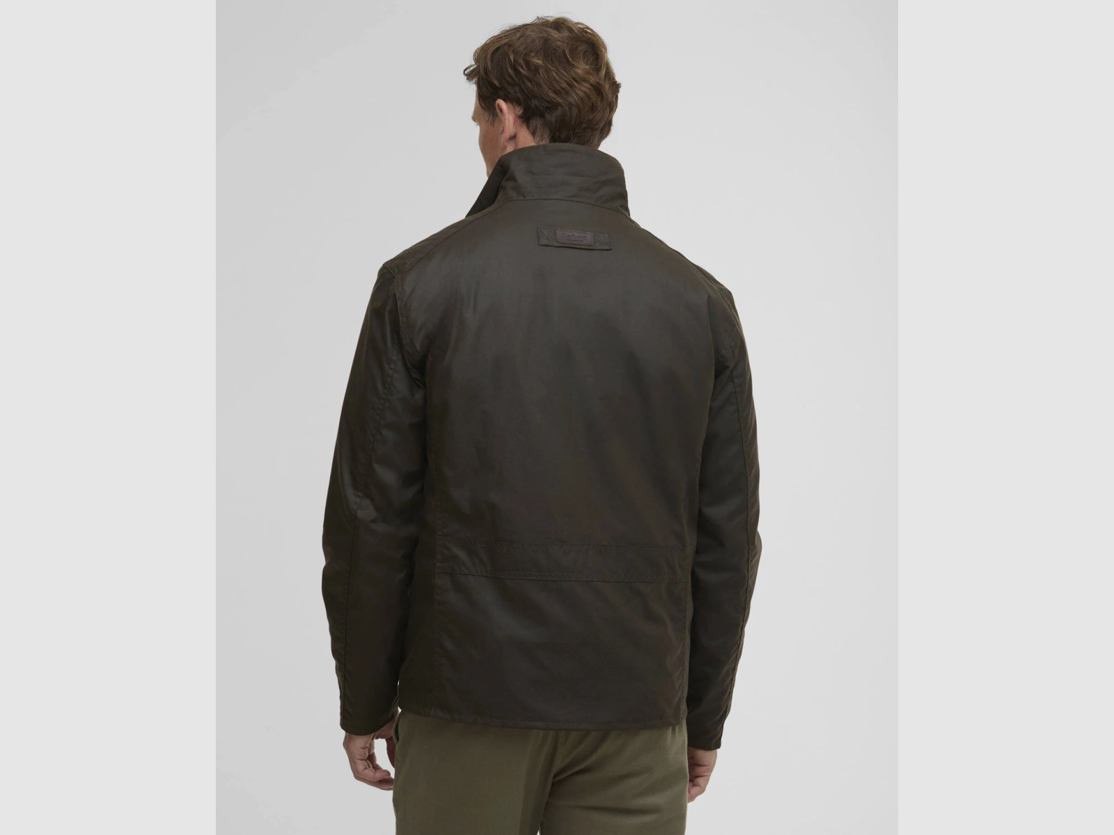 BARBOUR Wachsjacke Sander Olive