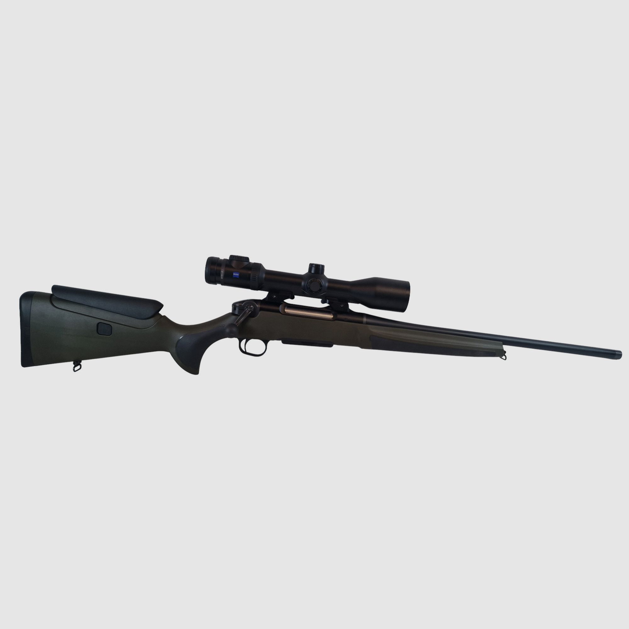 Haenel Jäger NXT im Kal. 308 Win mit M15x1 und Zeiss V8 1,8-14x50 