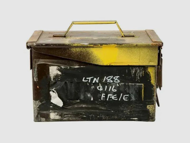 British Army British ammunition box size 2 H83MK2 used