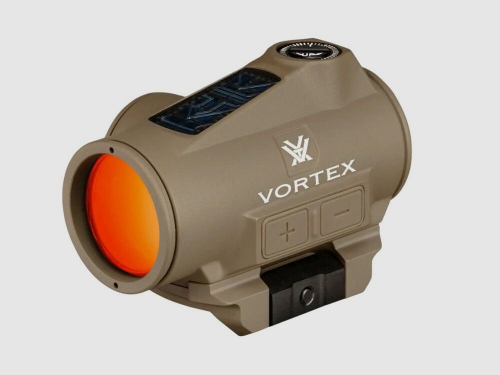 Vortex Crossfire II Red Dot 2MOA Solar TAN Reflexvisier, Bild 2 von 6
