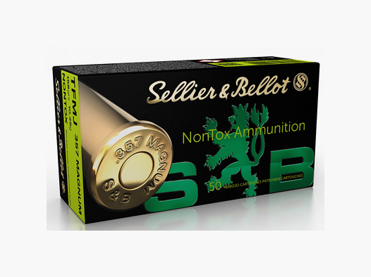 357 Magnum nontox S&B TFMJ 158gr VE50