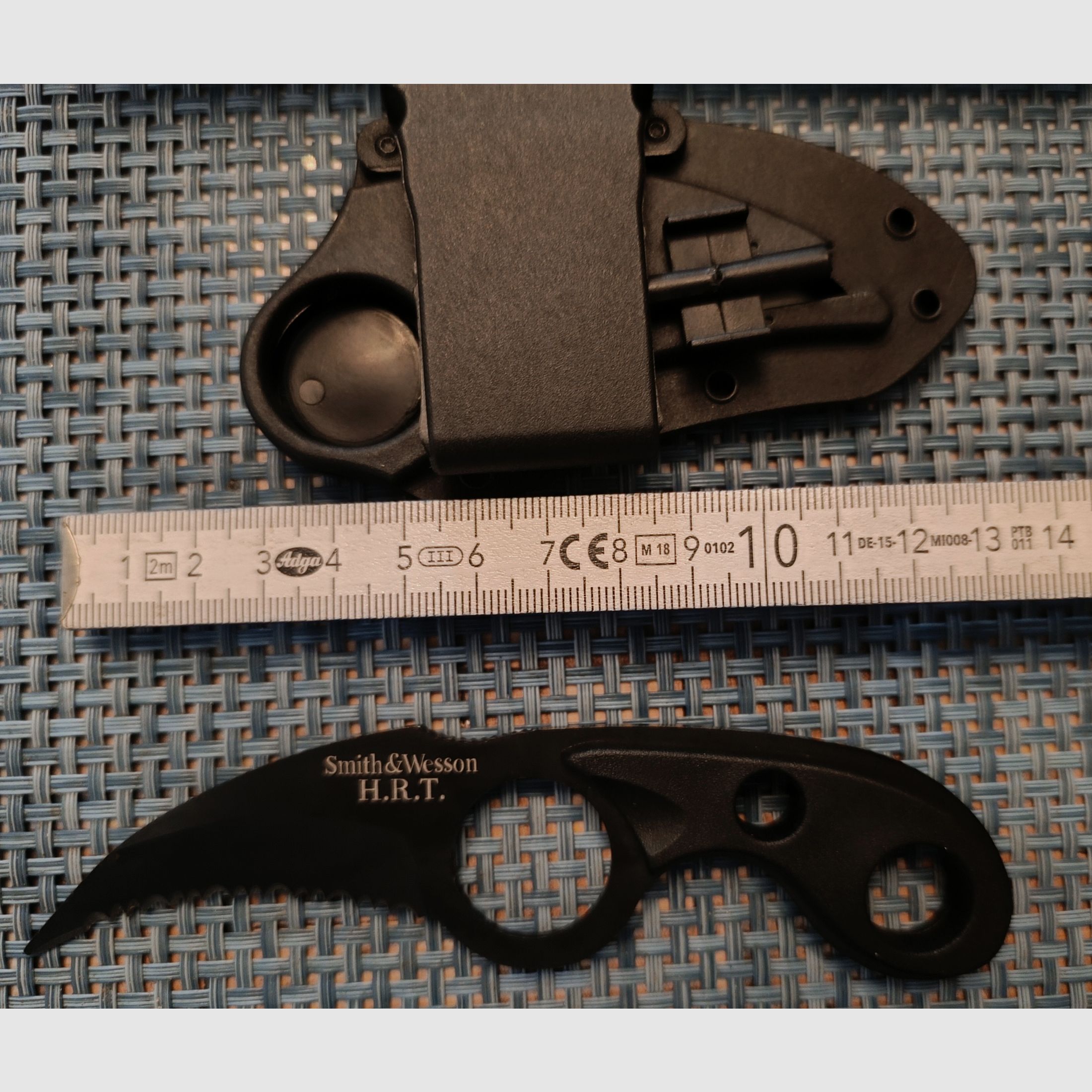 Smith & Wesson Ring Messer Zacken Messer  Jagd Angler Messer Kampfmesser 