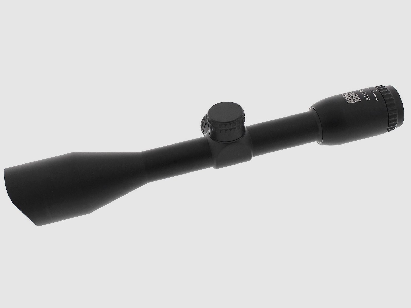 Ares riflescope 6x42 including mount