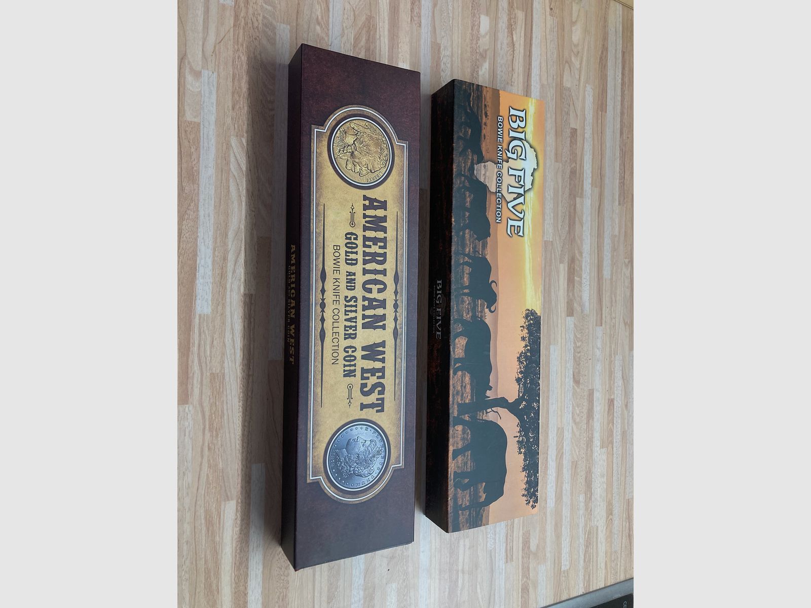 Dwa nowe noże kolekcjonerskie Bowie od American Mint