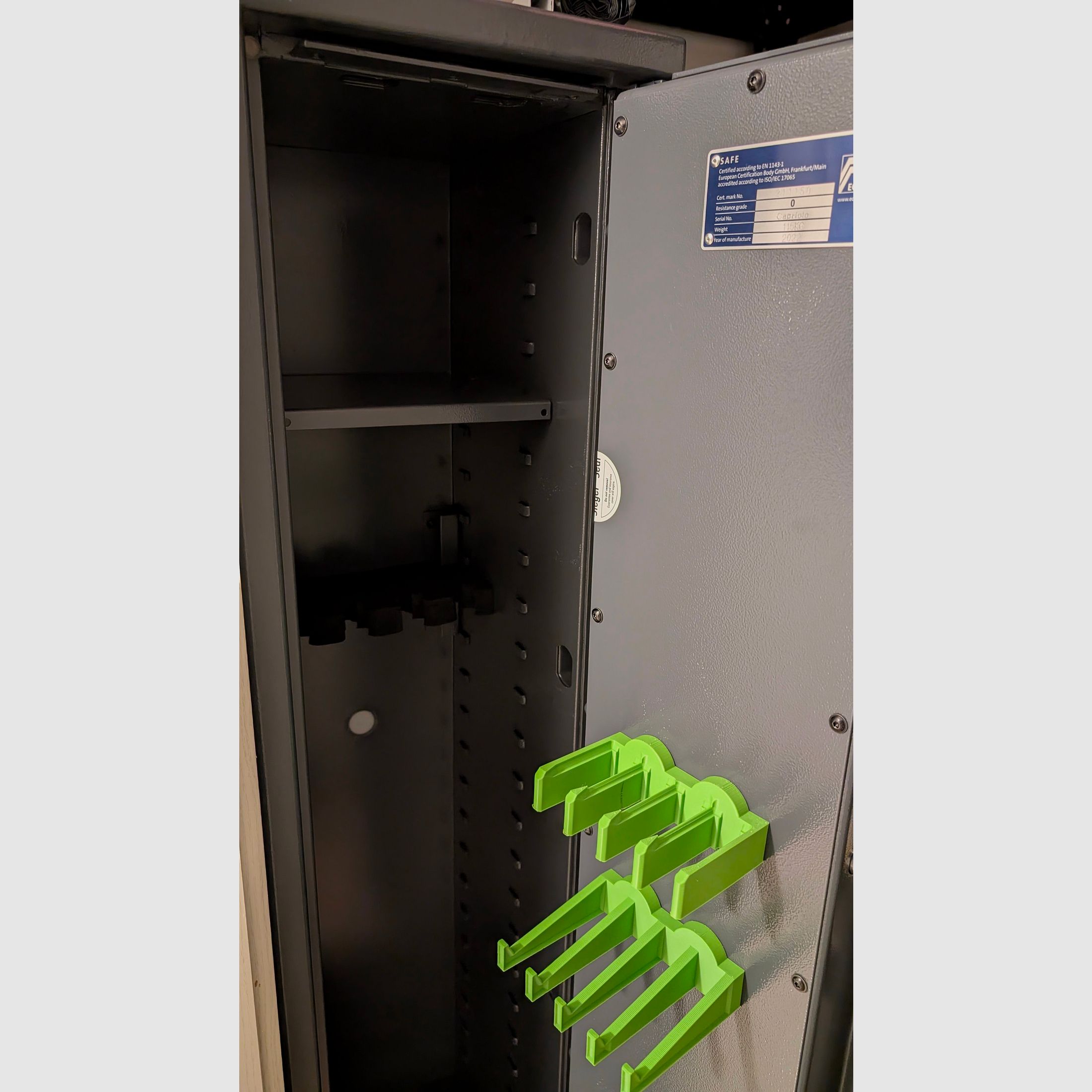 Eisenbach safes gun cabinet Capriolo - resistance class 0/N