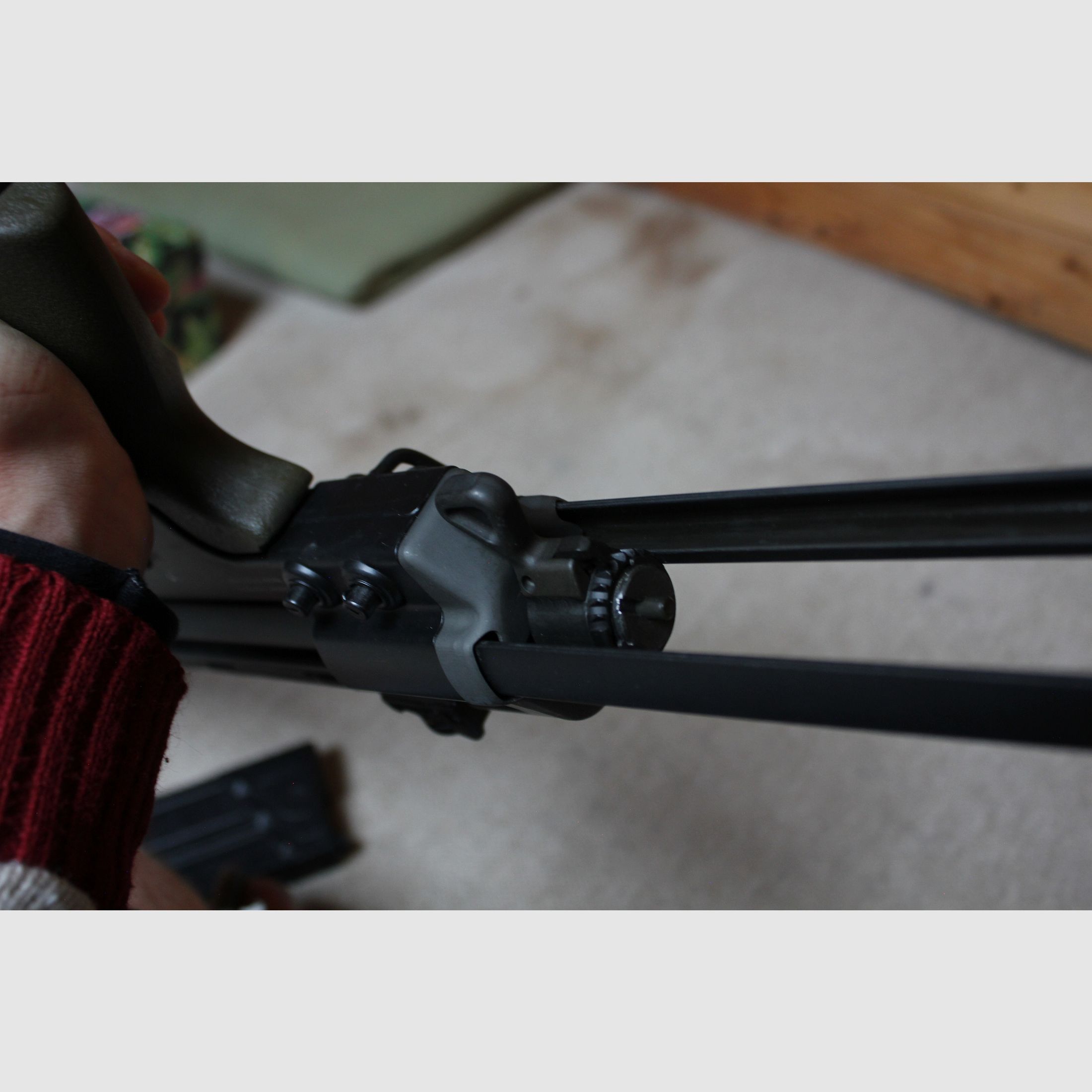 H&K Co2 G3 od Umarex / VFC wersja G3A4 z oryginalnym uchwytem G3, dźwignią ładowania, kolbą i trapezowym osłoną rękojeści // GBB 6mm BB / Vega Force Company