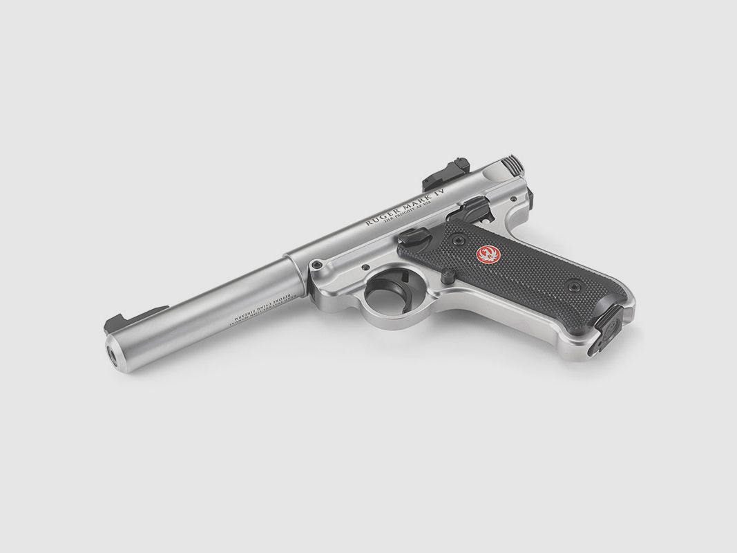 Ruger Mark IV Target 5,5" stainless Kaliber .22lr