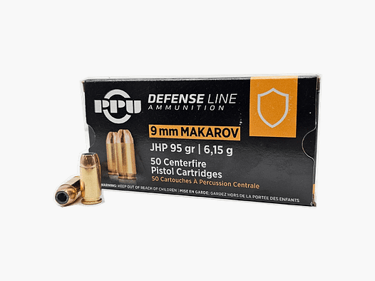 PARTIZAN CARTOUCHES CAL. 9mm x18 Makarov FMJ 93gr.