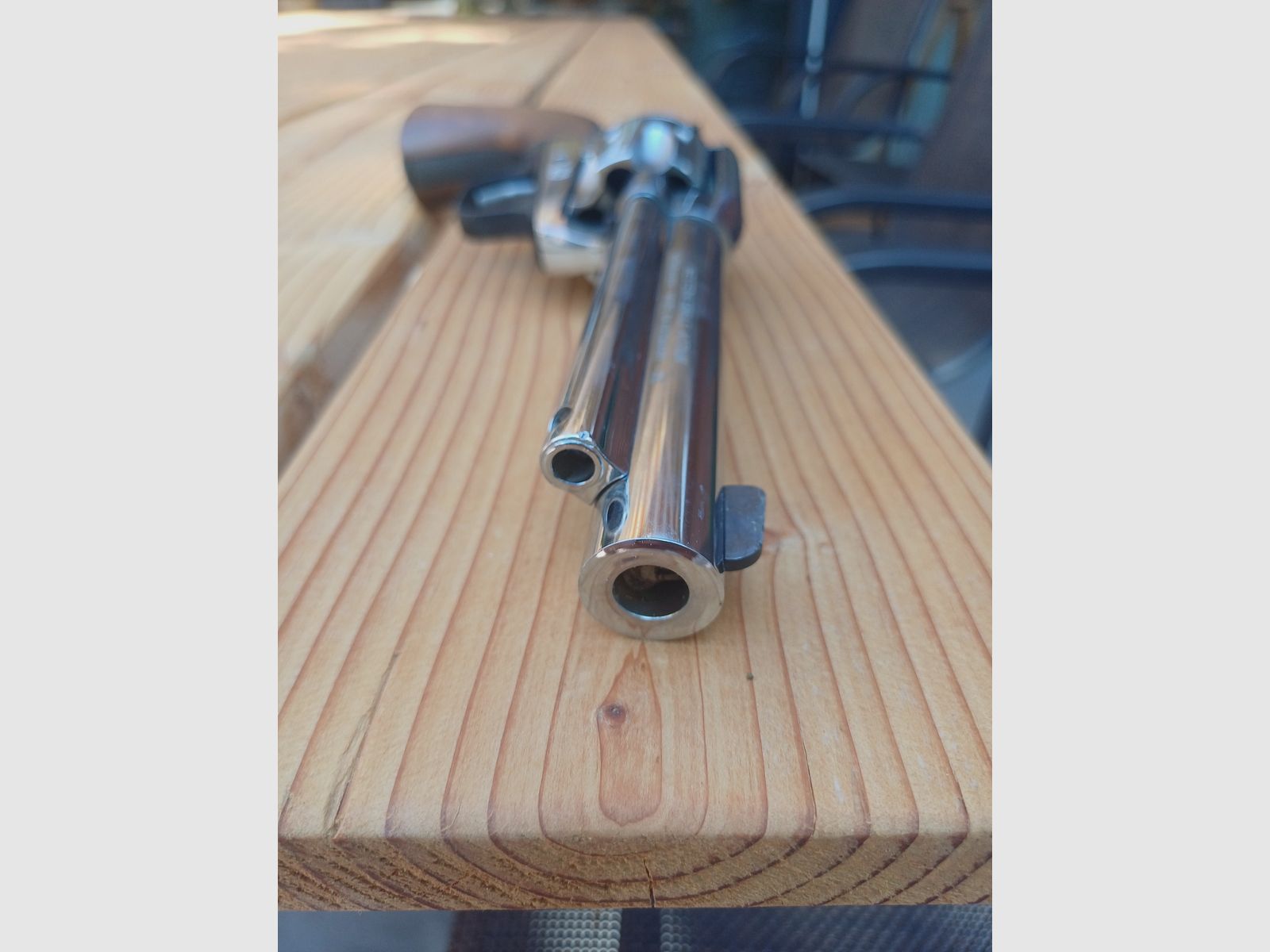 Weihrauch Western Single Action Revolver 9mm Knall Chrom