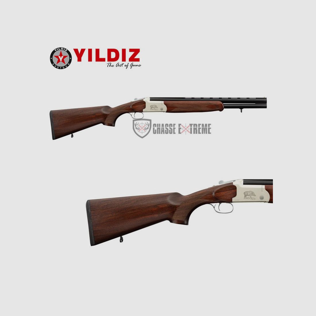 Escopeta superpuesta YILDIZ Slug 51cm Cal 12/76, imagen 5 de 6