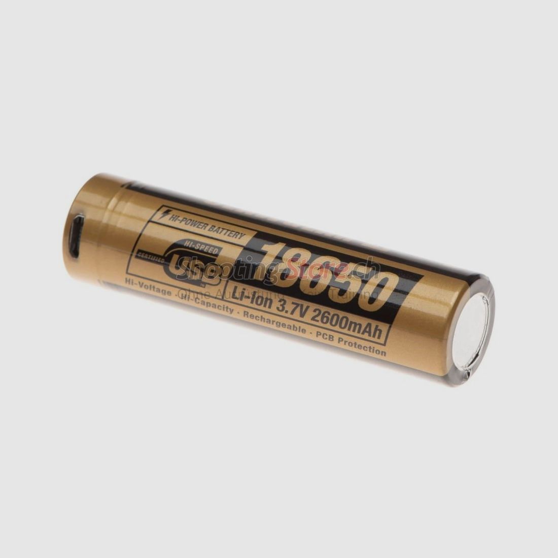 Batteria Clawgear 18650 3.7V 2600mAh Micro-USB