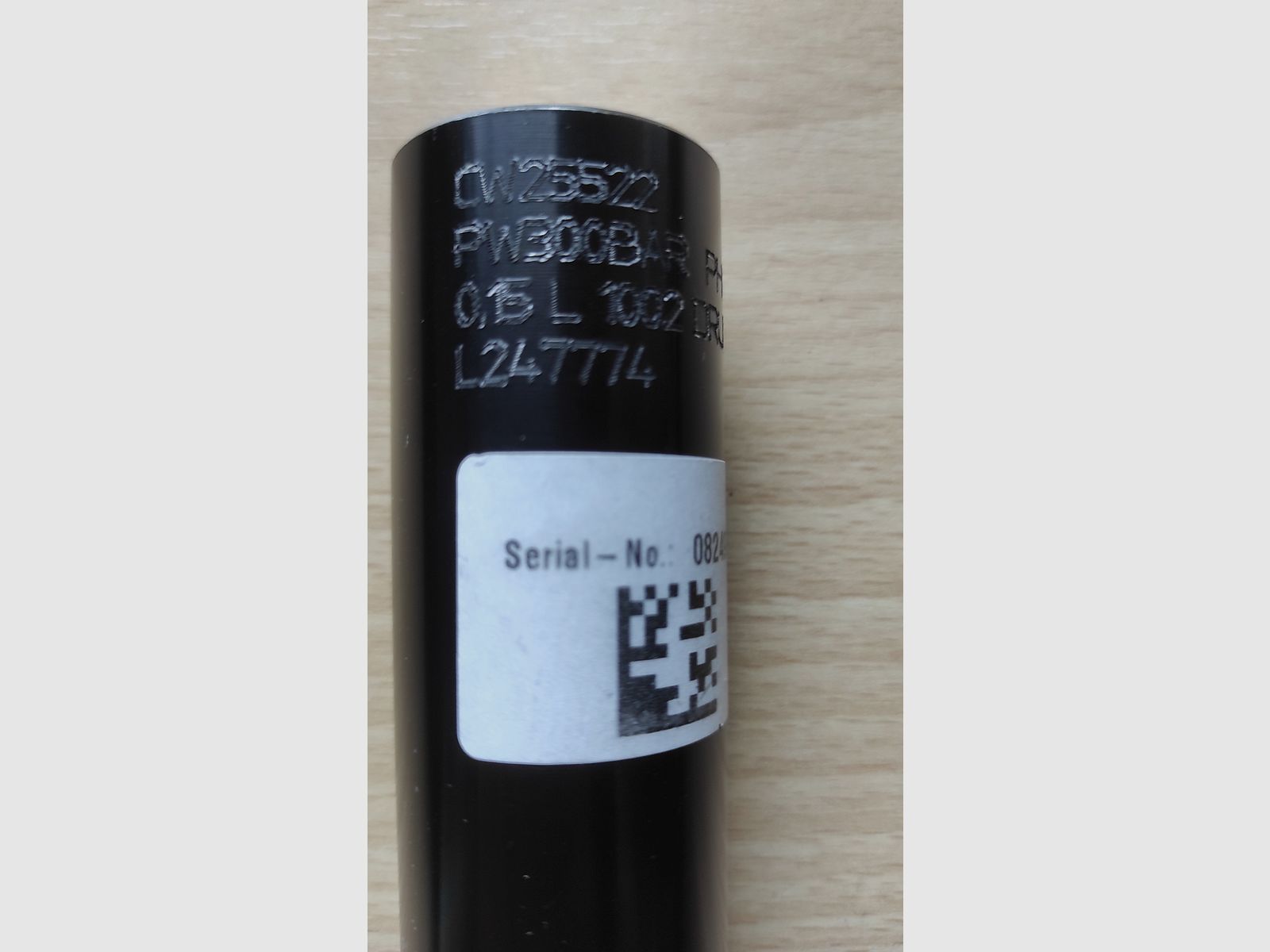Aluminium Pressluftkartusche für Walther Luftgewehr 