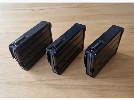 3 Ruger Mini 14 magazijnen