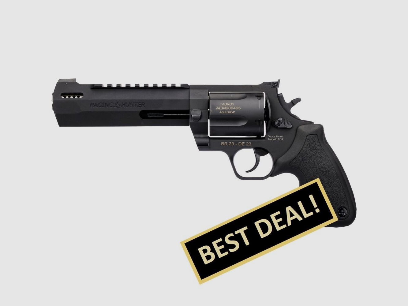 Taurus Revolver Raging Hunter - Kaliber .460 S&W Mag. Mattschwarz 6 3/4?