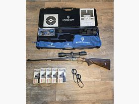 Nagelneues Set: KRIEGHOFF Classic Doppelbüchse 8x57 IRS mit Swarovski Z8i, original Krieghoff Montage, Koffer, Munition, offiziell bei Krieghoff eingeschossen 