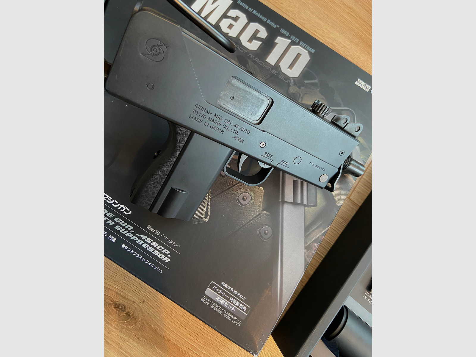 Tokyo Marui Mac10 S-AEG 0,8joule semi TOP Zustand! Airsoft / Softair