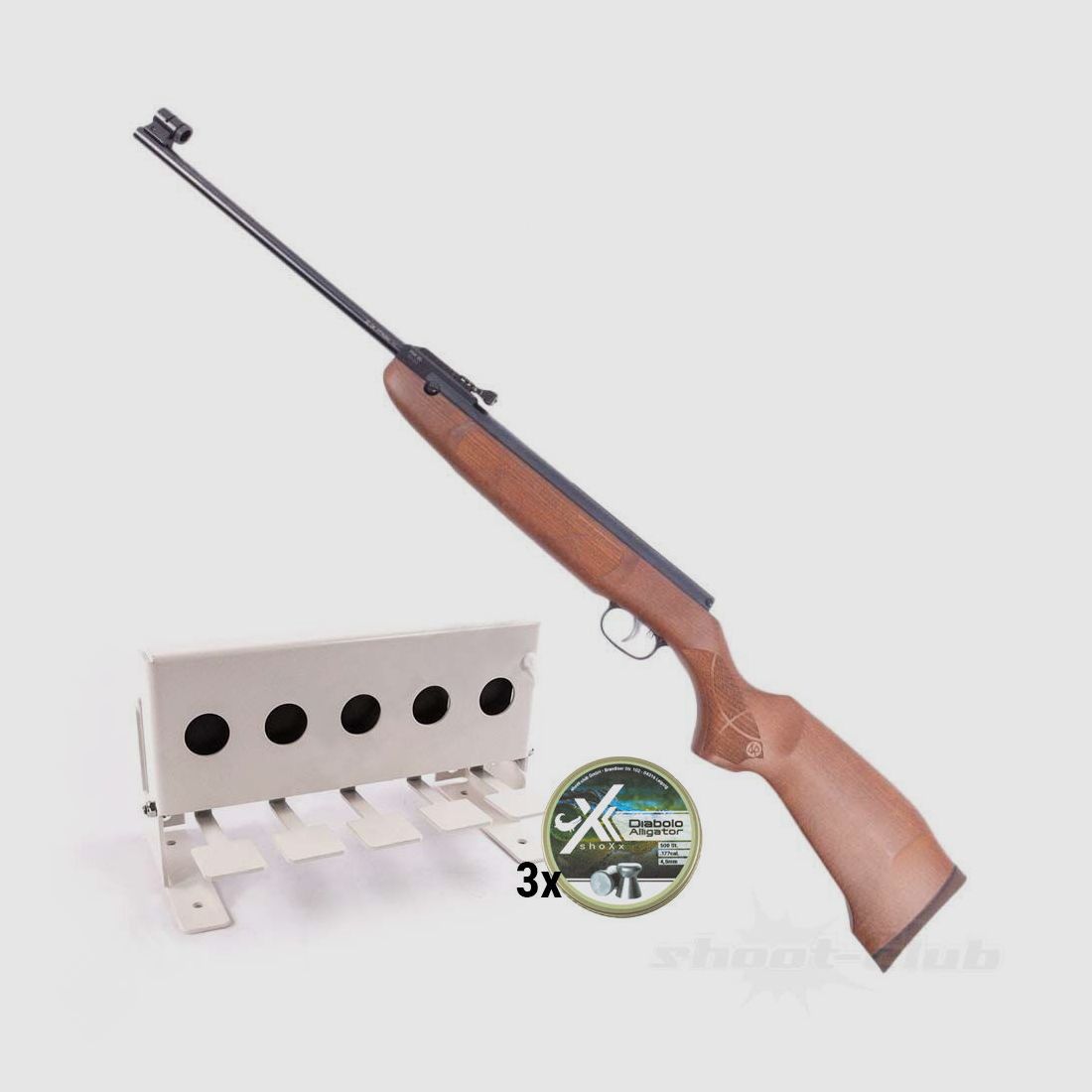 Weihrauch Weihrauch HW 30 S 4,5mm Diabolos Biathlon Set