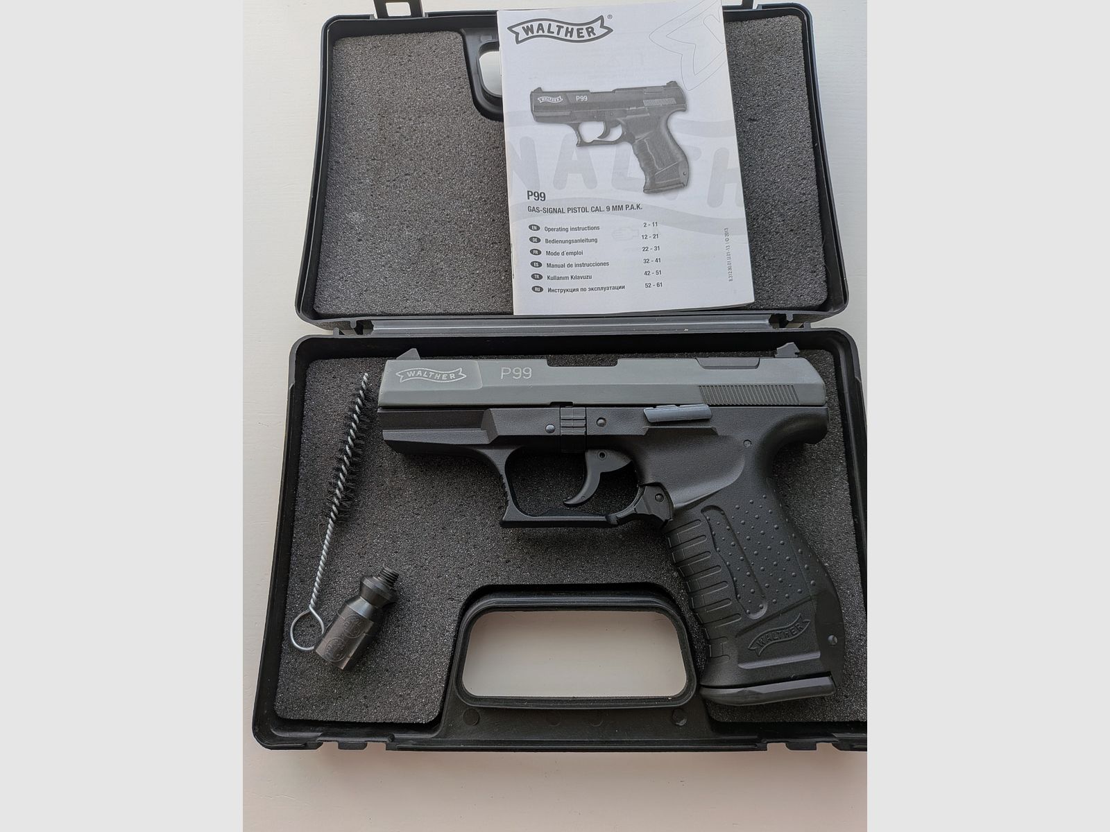 Walther P99 Schreckschuss pistool 9mm P.A.K. P 99, afbeelding 1 van 7