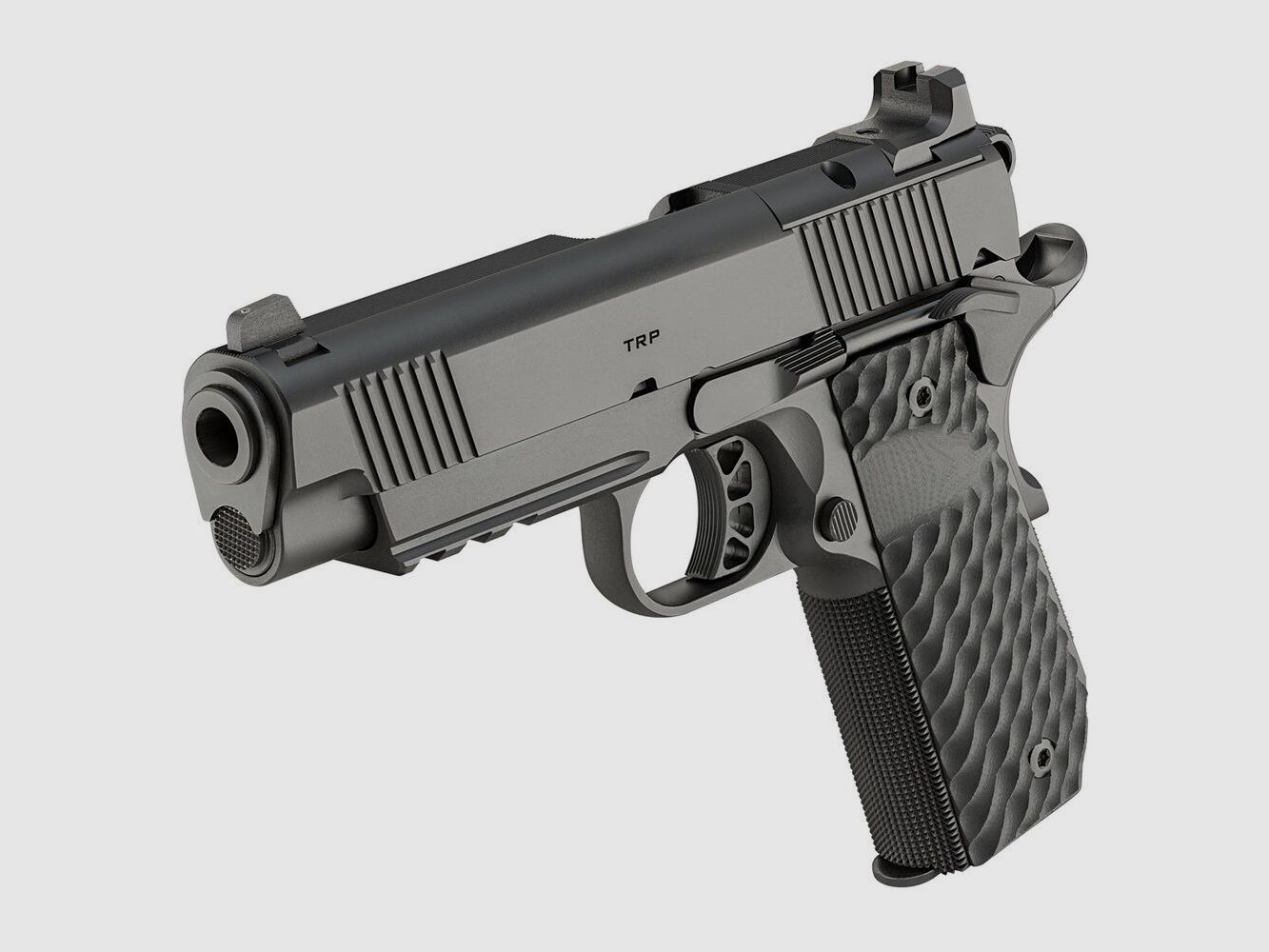 Springfield Armory 1911 TRP CC 4,25" (4,25 Zoll) AOS Custom Cerakote Black, Bild 3 von 4