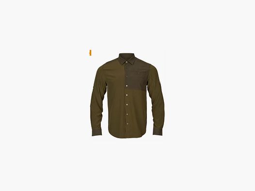 HARKILA LOGMAR DARK OLIVE Hemd