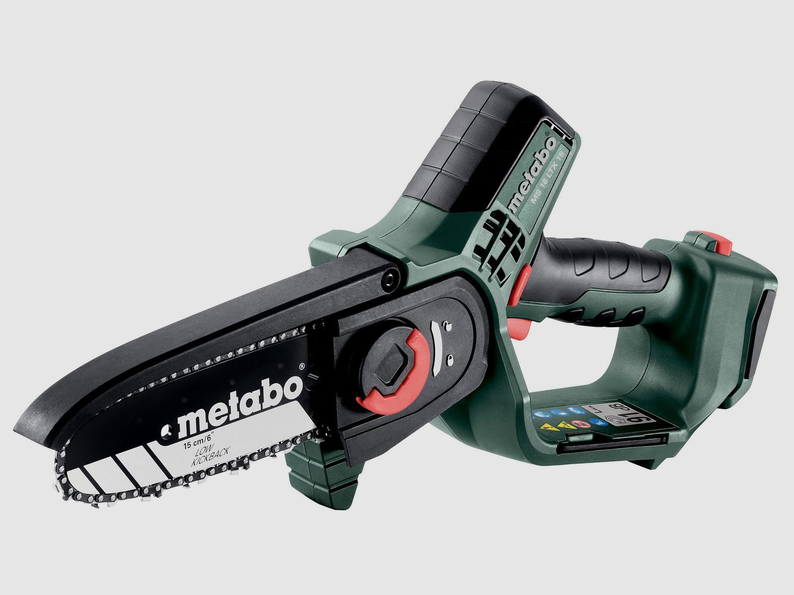 Metabo Akku-Gehölzschneider MS 18 LTX 15
