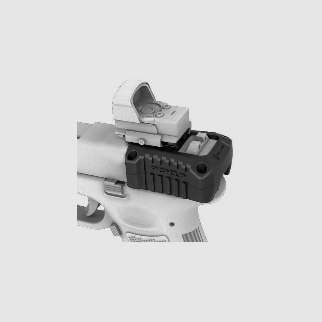 Recover Tactical PCH Slide Picatinny Rail Charging Handle für alle Glock